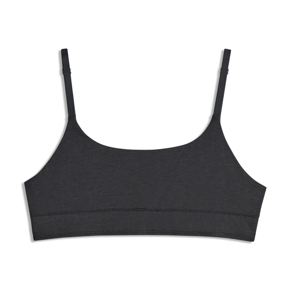 NWT Allbirds Women's Anytime Bralette in Natural Black‎ Sz XL